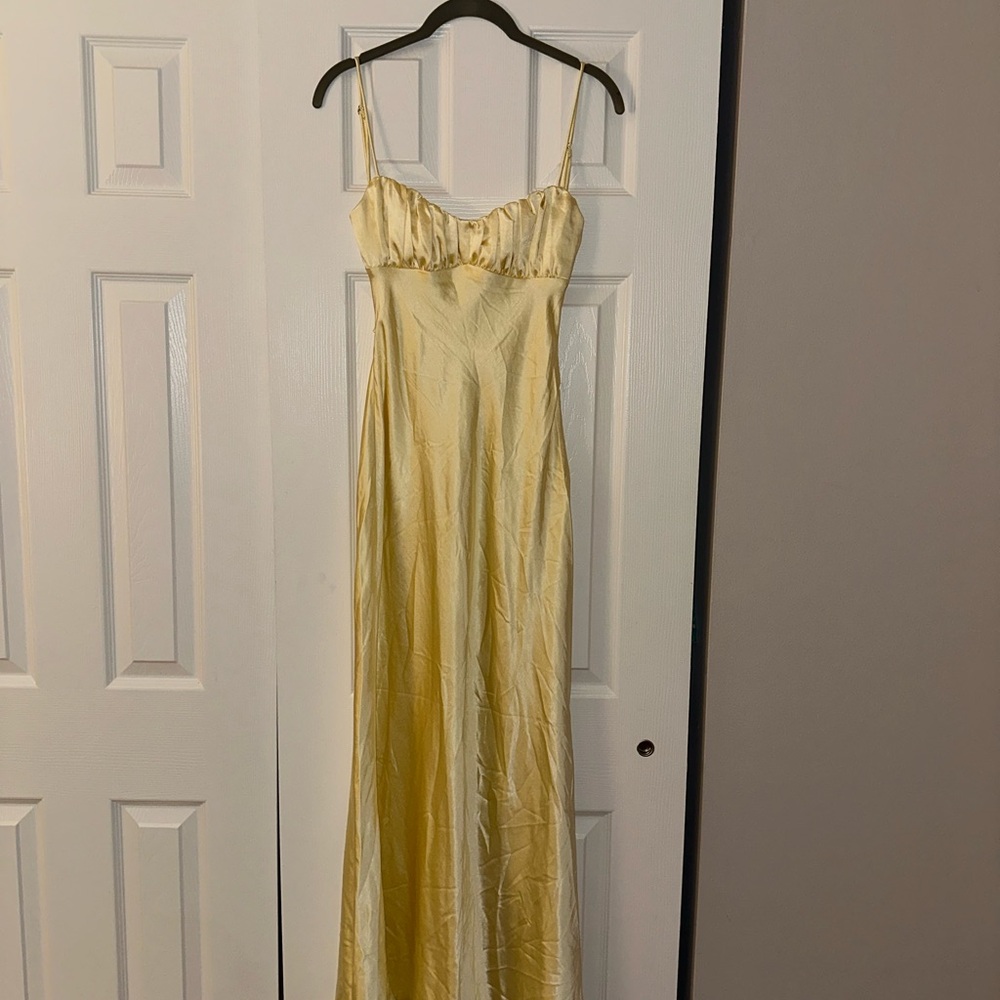 Selfie Leslie Yellow Maxi Dress